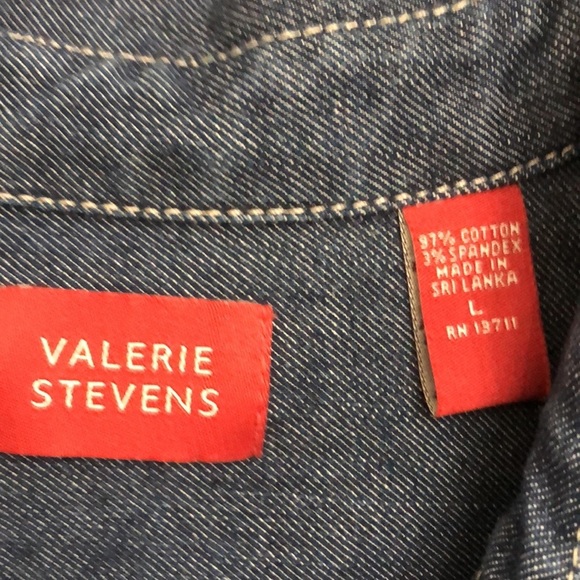 Valerie Stevens Denim Jean Jacket   G135 - Picture 9 of 9
